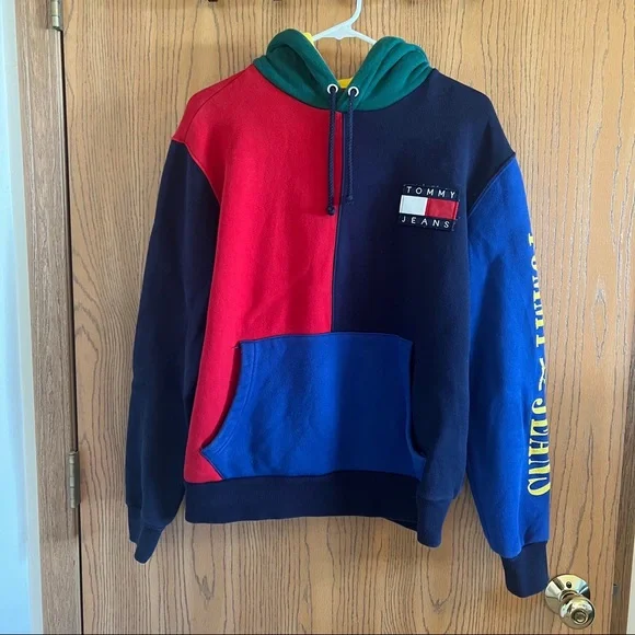 Tommy Hilfiger 90s Colorblock Hoodie - Picture 5 of 7